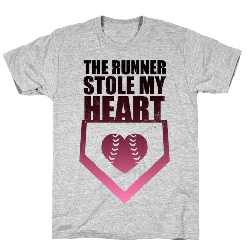 The Runner Stole My Heart (Baseball Tee) T-Shirt