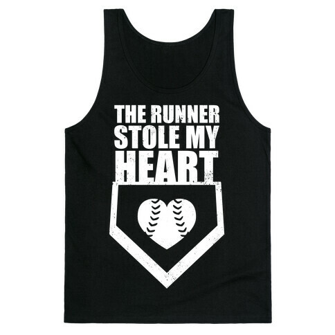 The Runner Stole My Heart (Dark Tank) Tank Top