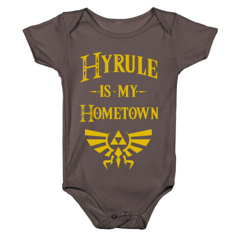Hyrule Is My Hometown Baby One-Piece