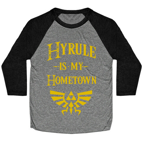 Hyrule Is My Hometown Baseball Tee