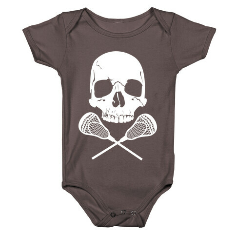 Lacrosse Bones Baby One-Piece