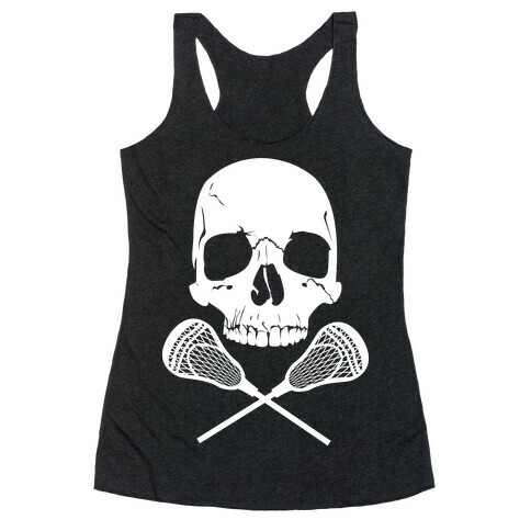 Lacrosse Bones Racerback Tank Top