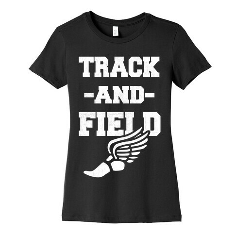 Track And Field Womens T-Shirt