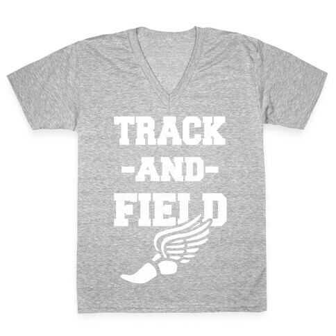 Track And Field V-Neck Tee Shirt