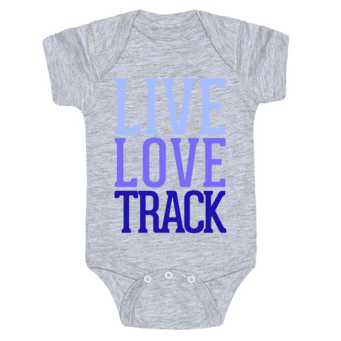 Live Love Track Baby One-Piece