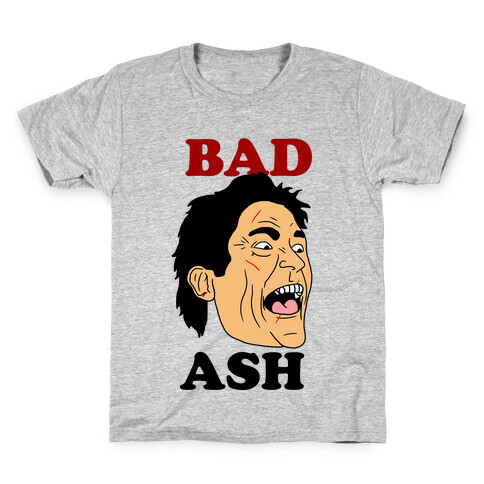 Bad Ash Couples Shirt Kids T-Shirt