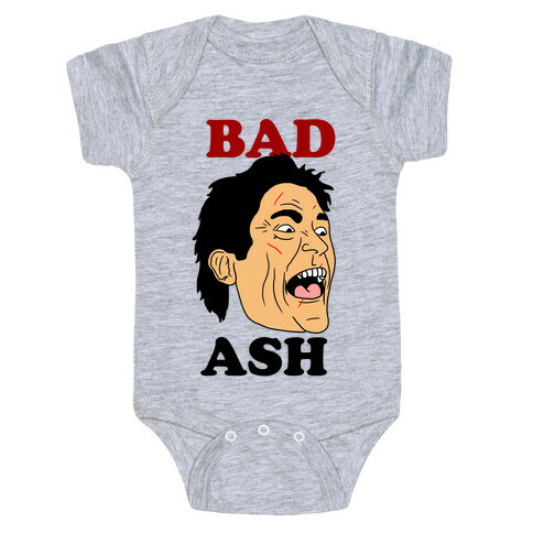 Bad Ash Couples Shirt Baby One-Piece