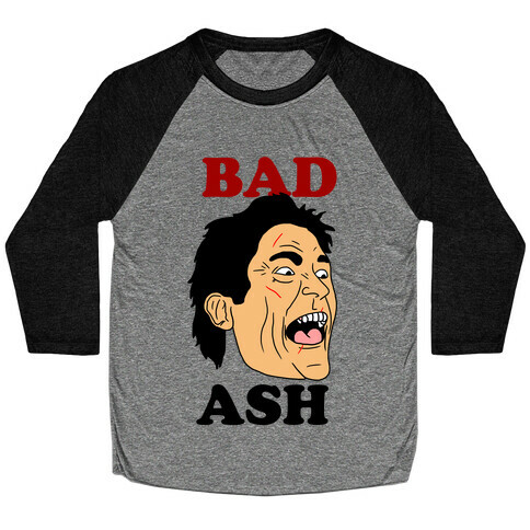 Bad Ash Couples Shirt Baseball Tee