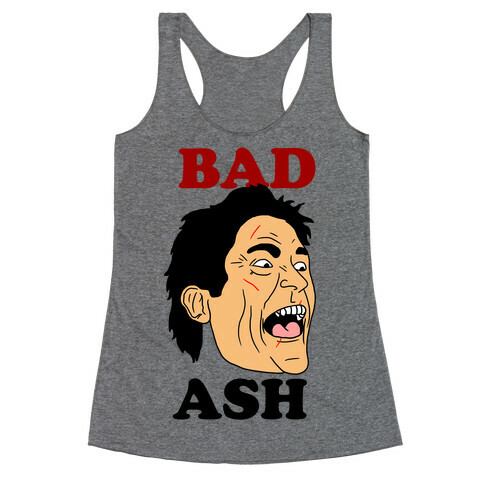 Bad Ash Couples Shirt Racerback Tank Top