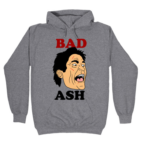 Bad Ash Couples Shirt Hooded Sweatshirt