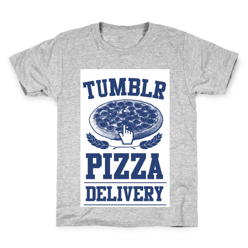 Tumblr Pizza Delivery Kids T-Shirt