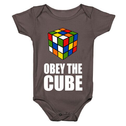 Obey the Cube Baby One-Piece