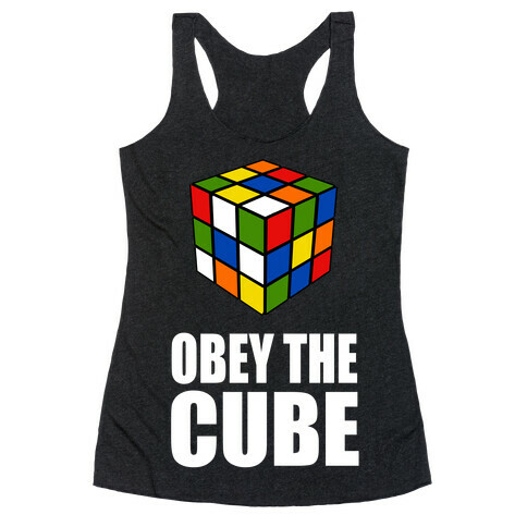 Obey the Cube Racerback Tank Top