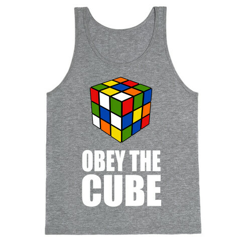 Obey the Cube (Juniors) Tank Top