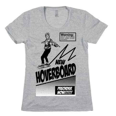 Hoverboard Advertisement Womens T-Shirt