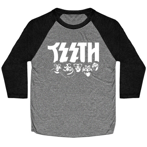 Teeth Baseball Tee