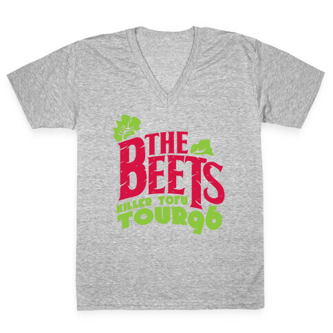 Beets Tour V-Neck Tee Shirt