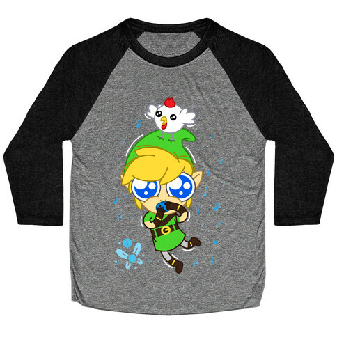 Chibi Link Baseball Tee