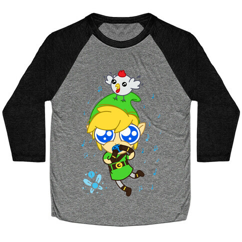 Chibi Link Baseball Tee