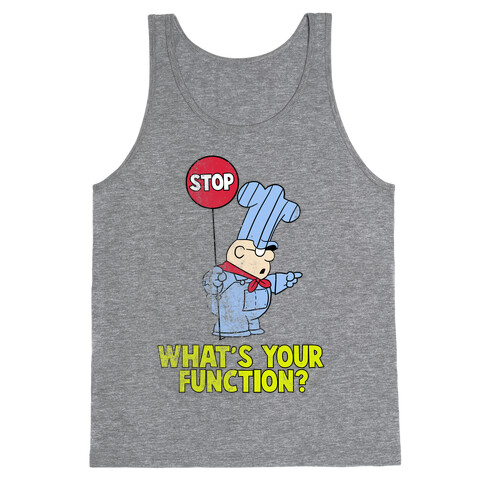 Conjunction Junction (Distressed) Tank Top