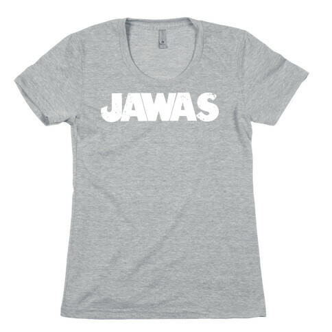 Jawas (Jaws/Star Wars Parody) Womens T-Shirt