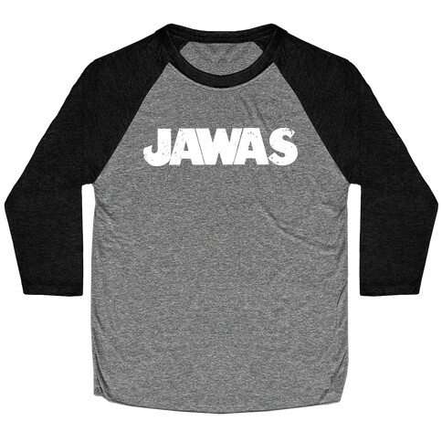 Jawas (Jaws/Star Wars Parody) Baseball Tee