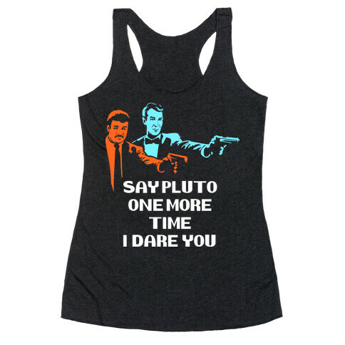 Pulp Science (Text) Racerback Tank Top