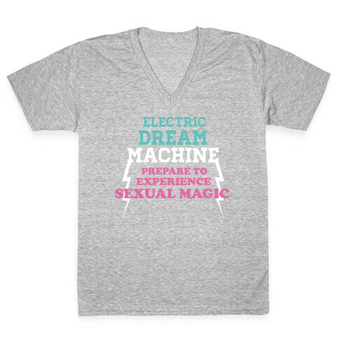 Electric Dream Machine V-Neck Tee Shirt