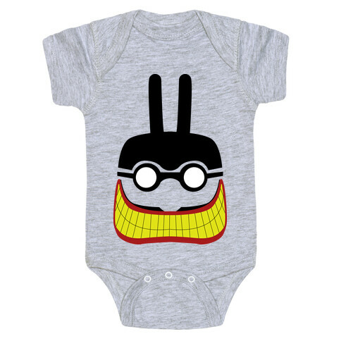 Meanie Minimal Baby One-Piece