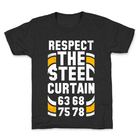 Steel Curtain (Vintage) Kids T-Shirt