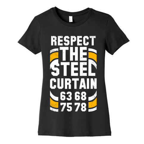 Steel Curtain (Vintage) Womens T-Shirt