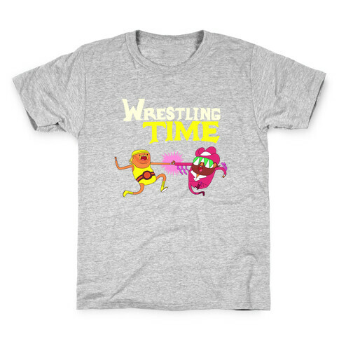 Wrestling Time Kids T-Shirt