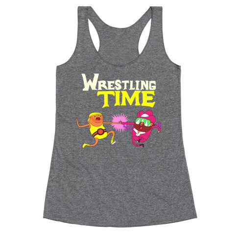 Wrestling Time Racerback Tank Top