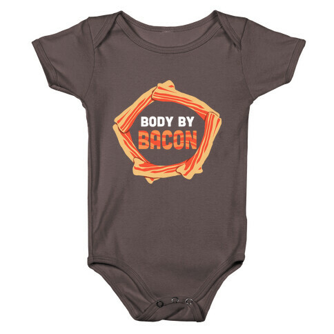 Body By Bacon (Tank) Baby One-Piece