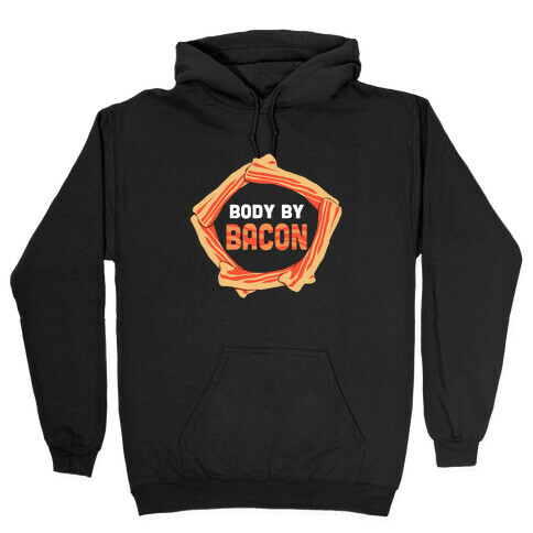 Body By Bacon (Tank) Hooded Sweatshirt