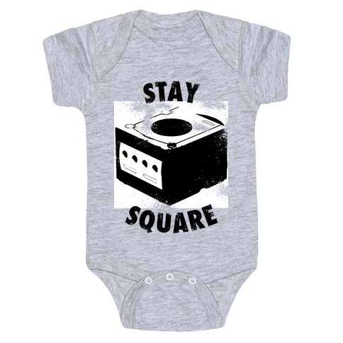Stay Square (Vintage) Baby One-Piece