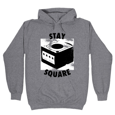 Stay Square (Vintage) Hooded Sweatshirt