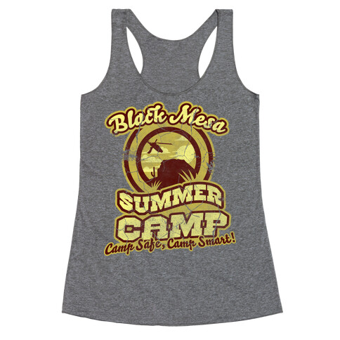 Mesa Summer Camp (distressed) Racerback Tank Top