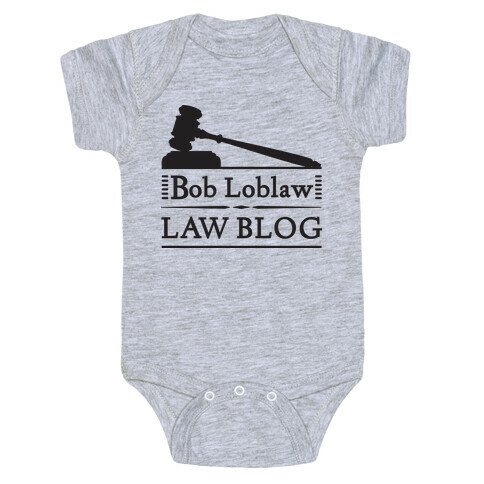 Law Blog Baby One-Piece