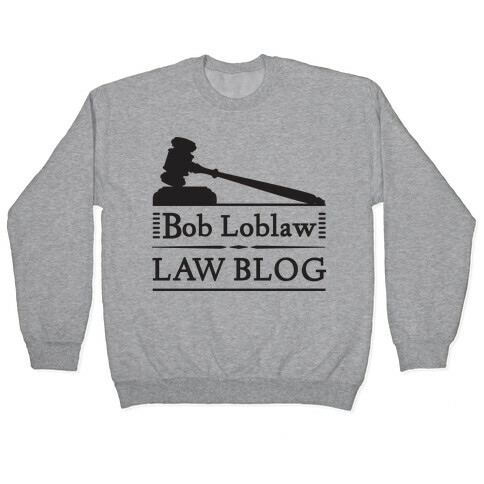 Law Blog Pullover