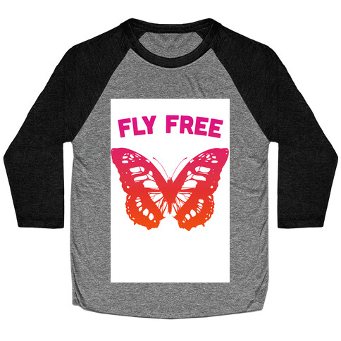 Fly Free Baseball Tee