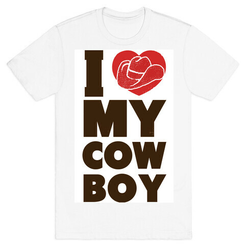 I Love My Cowboy T-Shirt