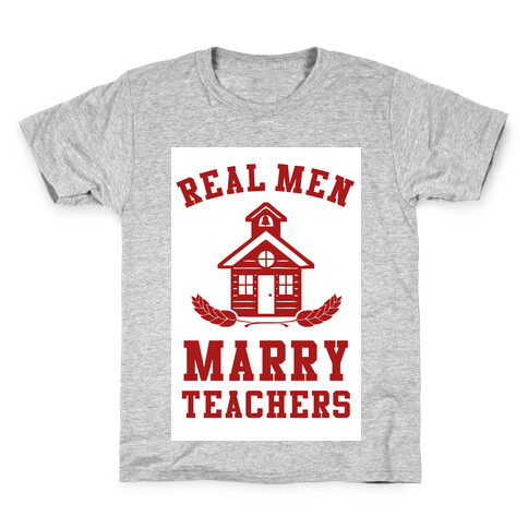 Real Men Marry Teachers Kids T-Shirt