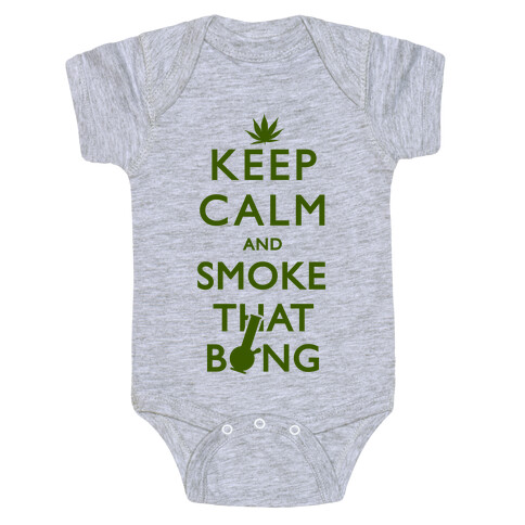 Keep Calm And Smoke That Bong Baby One-Piece