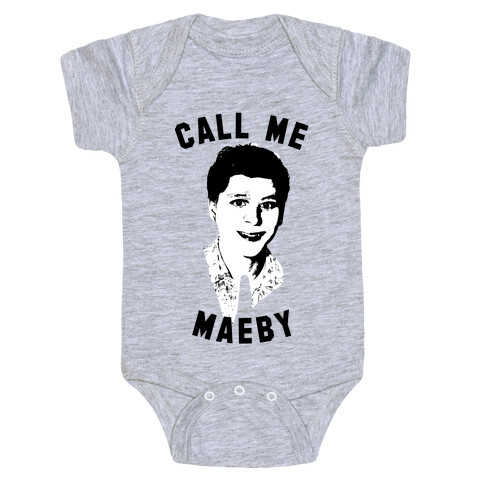 Call Me Maeby (Tank) Baby One-Piece