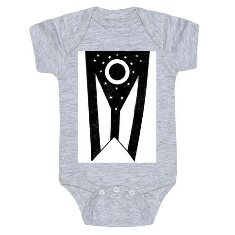 Black Ohio (vintage) Baby One-Piece