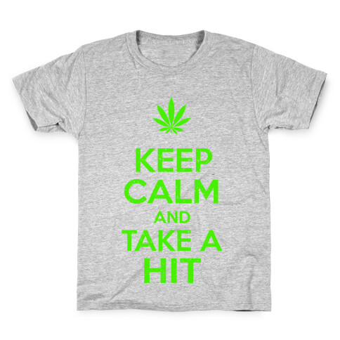 Keep Calm and Take a Hit Kids T-Shirt