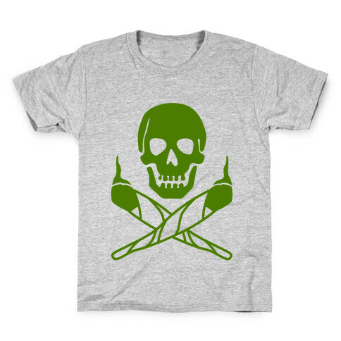 Stoned Jolly Roger Kids T-Shirt