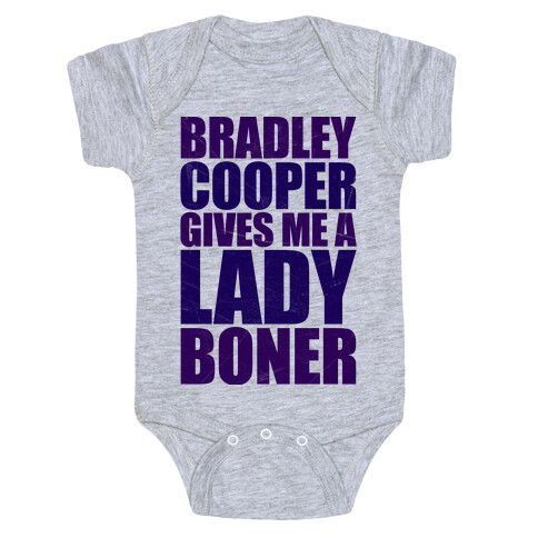Bradley Cooper Gives Me A Lady Boner Baby One-Piece