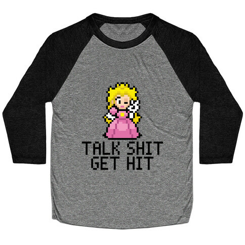 Talk Shit Baseball Tee